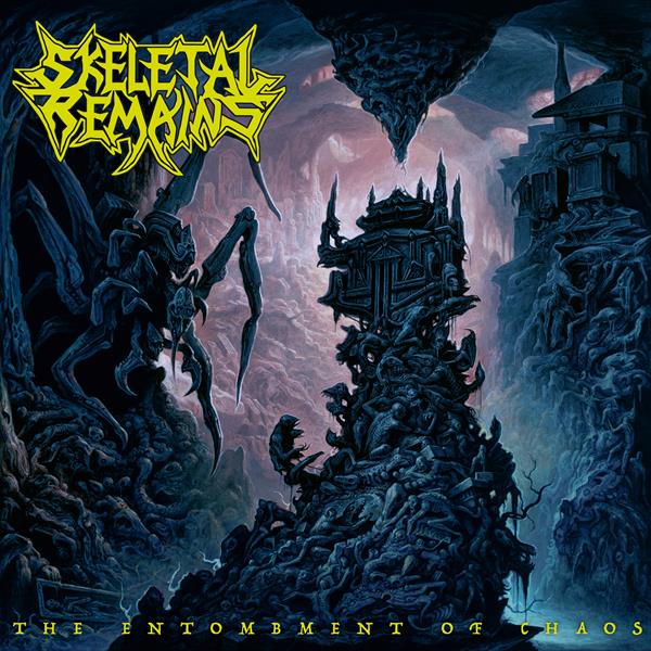 Skeletal remains - The Entombment of Chaos. Gatefold LP + CD.